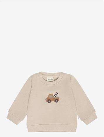 MINYMO Sweatshirt Ls - BEIGE MELANGE - 80
