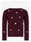 KIDS ONLY Kmghearts L/S Pullover Knt - WINETASTING - 98 – kuva 2