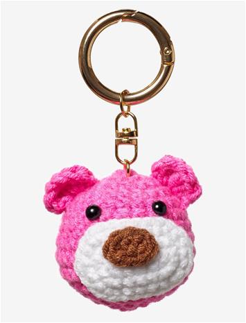 DRM-LND Knitted Bear - Pink - ONE SIZE