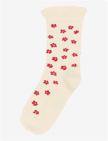 MINIPOP Mpopmyra Bamboo Sock - CLOUD DANCER - 19/22Y – kuva 2/2