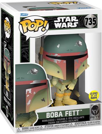 Star Wars - Legacy - Boba Fett (Glow in the Dark) Vinyl Figurine 735 (figuuri) - Funko Pop! -figuuri - Unisex - Monivärinen