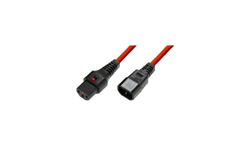 Microconnect MC-C13C14LOCK-2.5MR – kuva 1/4