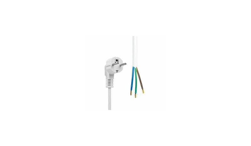 MicroConnect - power cable - Type F/E to open end - 5 m