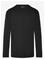 ENKEL STUDIO Basic O-Neck Tee L/S - BLACK - 146 – kuva 2