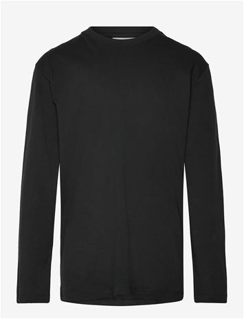 ENKEL STUDIO Basic O-Neck Tee L/S - BLACK - 146