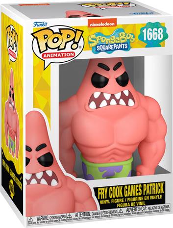 Paavo Pesusieni - Fry Cook Games Patrick Vinyl Figurine 1668 (figuuri) - Funko Pop! -figuuri - Unisex - Monivärinen