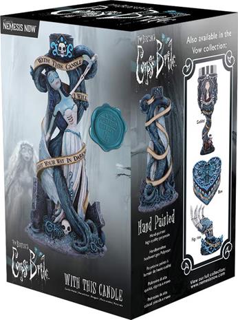 Corpse Bride With This Candle Vow Candle Holder