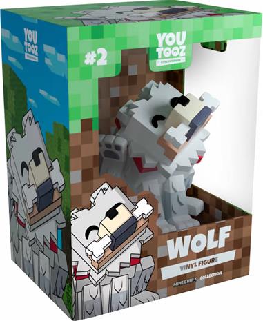 Figu: Minecraft - Haunted Wolf (10cm) FIGU