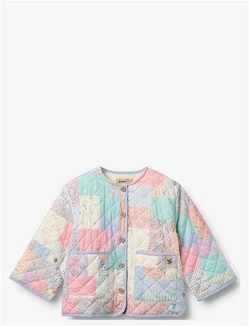 WHEAT Quilt Jacket Inaja - PATCHWORK FLOWERS - 110