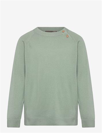 HANEVILD Bertil Blouse, Merino Wool - SAGE - 116