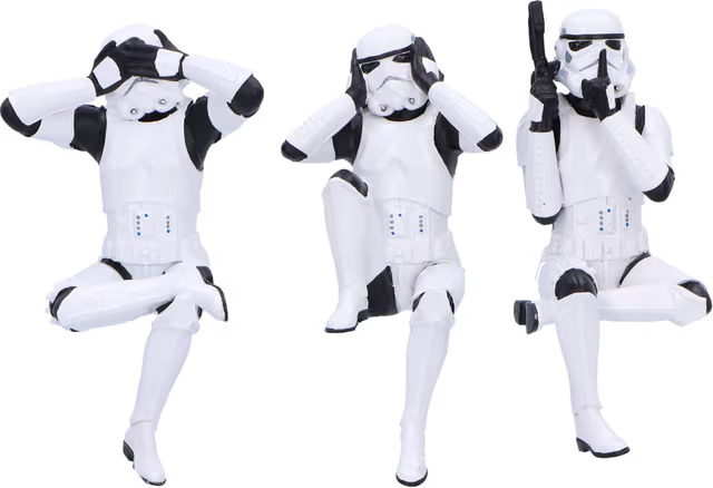 Three Wise Stormtroopers (Shelf Sitters)