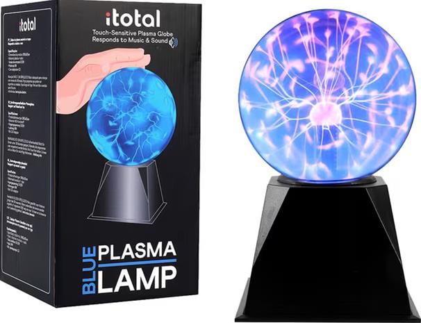 iTotal Plasma pallolamppu (violetti/musta)