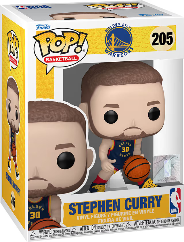 Funko POP! NBA Warriors Stephen Curry figuuri (City Edition)