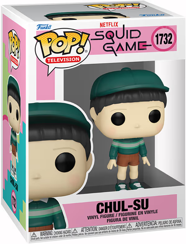 Funko POP! Squid Game Chul-Su figuuri