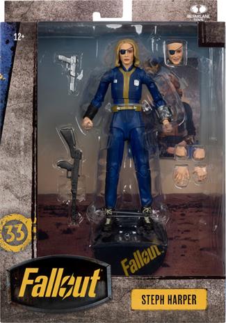 McFarlane Fallout toimintafiguuri (Steph Harper)