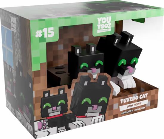 Figu: Minecraft - Tuxedo Cat (6cm) FIGU