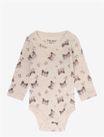 CELAVI Body Ls - Aop - LILAS - 90