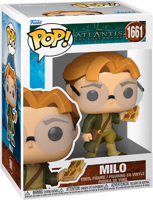 Funko POP! Atlantis The Lost Empire Milo figuuri