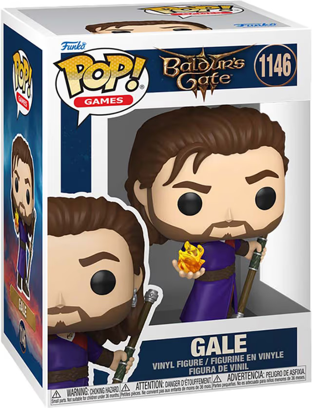Funko POP! Baldur's Gate 3 Gale figuuri (Chase-mahdollisuus)