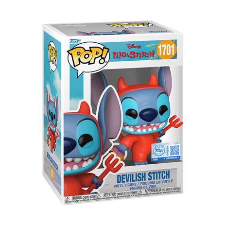 Funko Pop! - Vinyl Exclusive Stitch as Devil w/CH (91833)