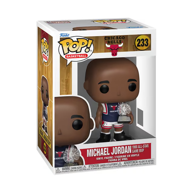 Funko POP! NBA Bulls Michael Jordan figuuri (1998 MVP)