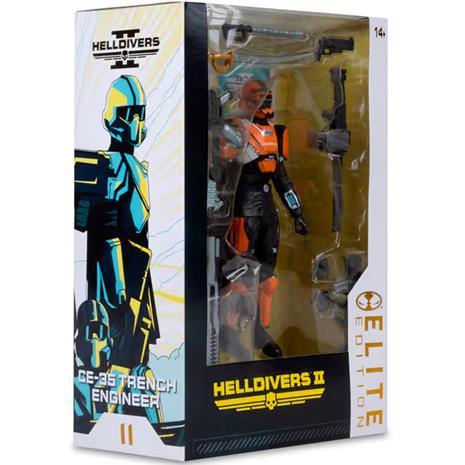 McFarlane - Helldivers II - CE-35 TRENCH ENGINEER (Elite Edition)