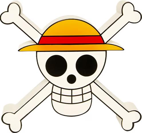 Lamppu: One Piece - Skull KOTIIN
