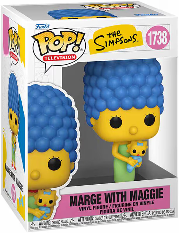 Funko POP! The Simpsons Marge with Maggie figuuri