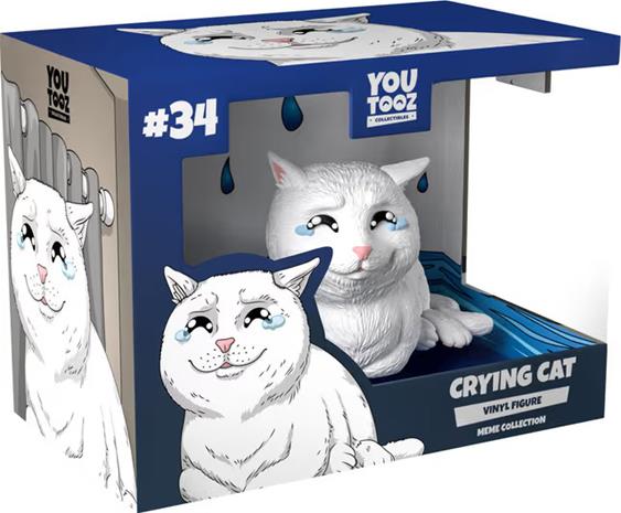 Figuuri: Youtooz Meme - Crying Cat (7cm) FIGU