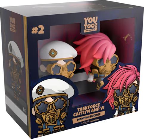 Figuuri: Youtooz - Arcane 2-Pack Caitlyn & Vi Taskforce (7cm) FIGU