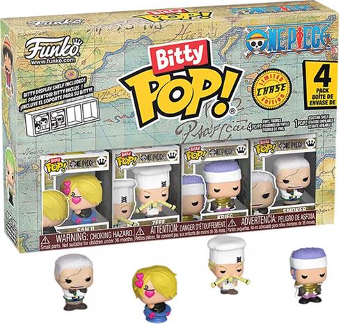 Funko Bitty Pop!: One Piece - Sanji, 4-pack FIGU – kuva 2/2
