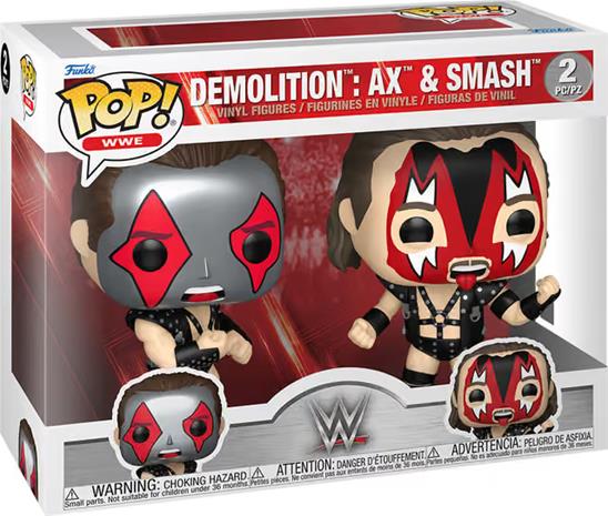 Funko Pop!: WWE - Ax & Smash. 2-pack (9cm) FIGU
