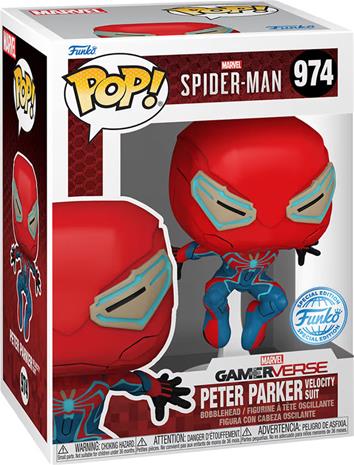 Funko! POP Vinyl Excl Spiderman VELOCITY SUIT