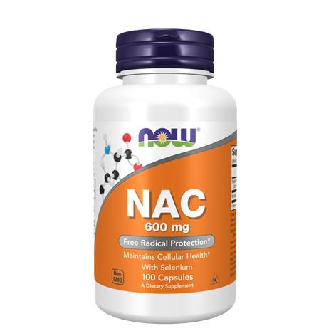 NOW NAC 600 mg 100 kapselia