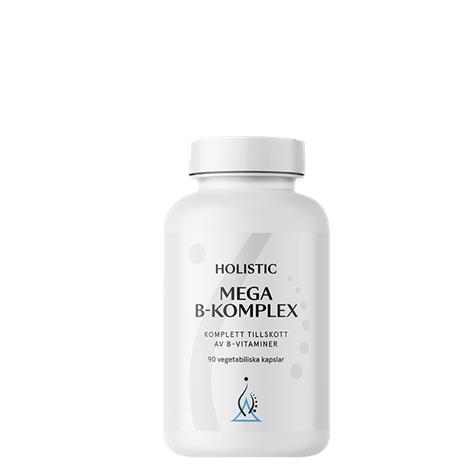 Holistic Mega B-komplex 90 kapselia