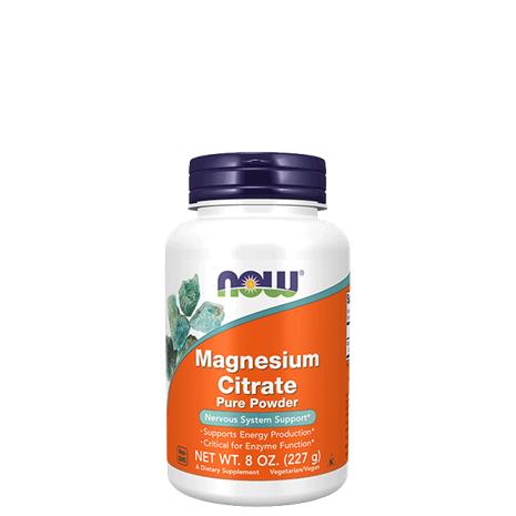NOW Magnesium Citrate 227 gr – kuva 2/3