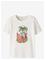 NAME IT Nkmfinley Ss Top Ps - CLOUD DANCER - 122-128 – kuva 2