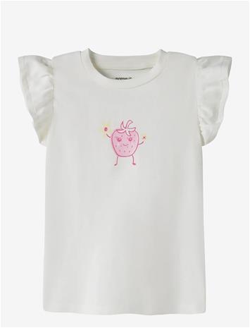 NAME IT Nmfflittaz Ss Top Box - CLOUD DANCER - 92