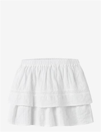 NAME IT Nkffatidiasing Skirt - BRIGHT WHITE - 152
