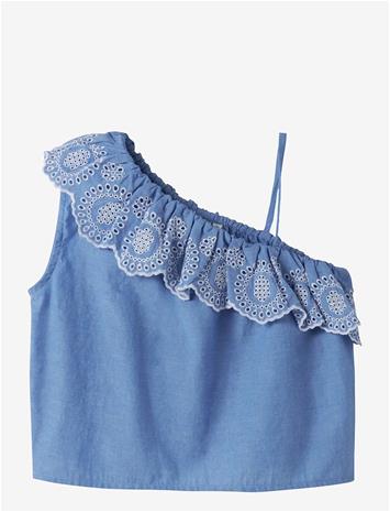 NAME IT Nkfferma Short Top - PURPLE IMPRESSION - 146-152