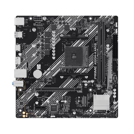ASUS PRIME A520M-K ARGB AMD A520 Socket AM4 micro ATX