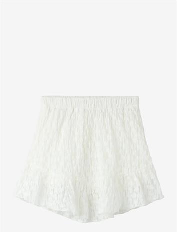 NAME IT Nkffanida Skirt - CLOUD DANCER - 140