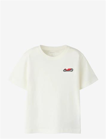 NAME IT Nmmfransan Ss Nreg Top - CLOUD DANCER - 116