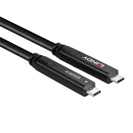 Lindy USB-C to USB-C Hybrid Cable - 10m