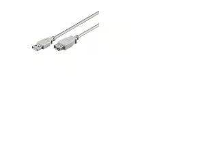 Pro USB-A <-> USB-A - 3m - Harmaa