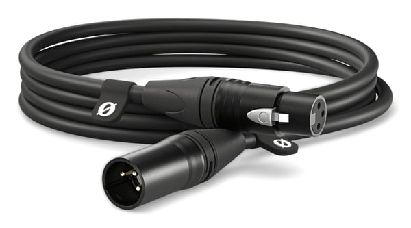 Vaijeri XLR 3m, musta