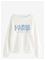 LINDEX Sweatshirt With Brushed Inside - OFF WHITE - 128 – kuva 2