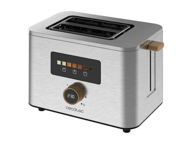 Cecotec 04843 leivänpaahdin 7 2 viipale(i)ta 950 W Ruostumaton teräs 04843
