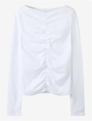 NAME IT Nkfbira Ls Slim Top - CLOUD DANCER - 134-140