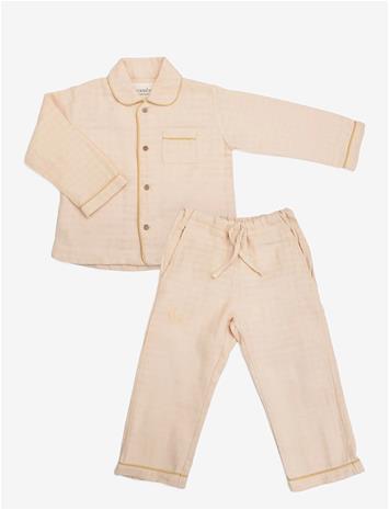 Moonboon Moonboon Pyjamas, 3-4 Y. - Beige - 98/104CM
